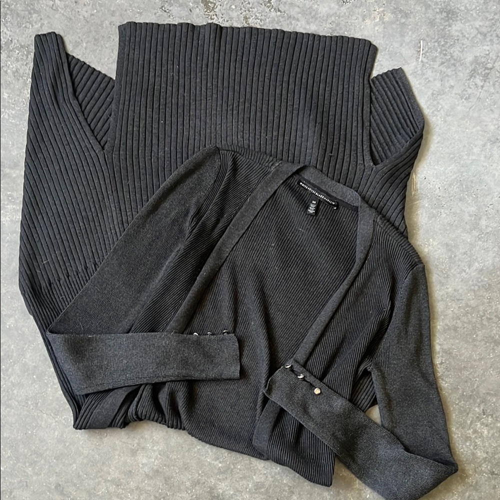 White House Black Market Long Cardigan